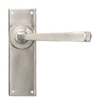 From The Anvil's Satin Marine SS (316) Avon Lever Latch Set