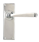 From The Anvil's Polished Marine SS (316) Avon Lever Latch Set