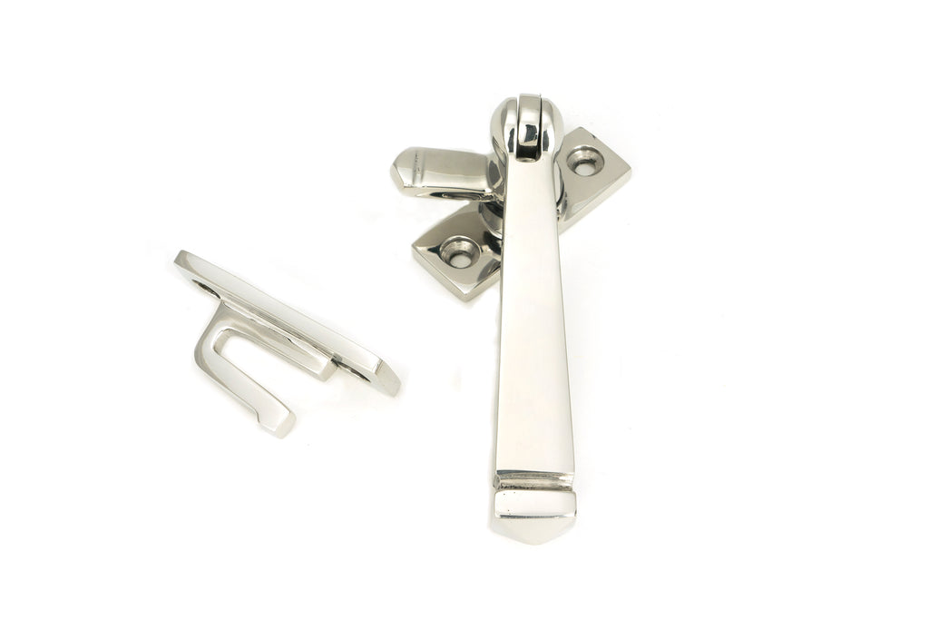 White background image of From The Anvil's Polished Marine SS (316) Locking Avon Fastener | From The Anvil