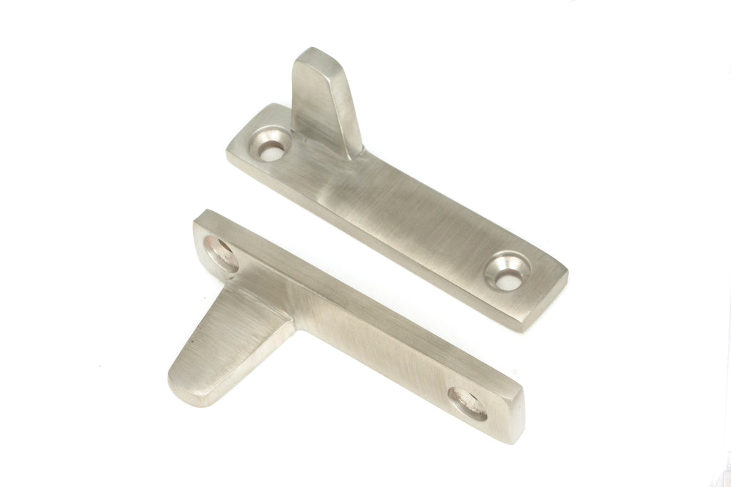 White background image of From The Anvil's Satin Marine SS (316) Night-Vent Locking Avon Fastener | From The Anvil