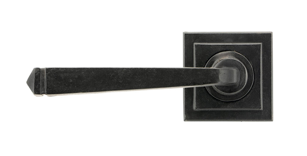 White background image of From The Anvil's External Beeswax Avon Round Lever on Rose Set (Unsprung) | From The Anvil