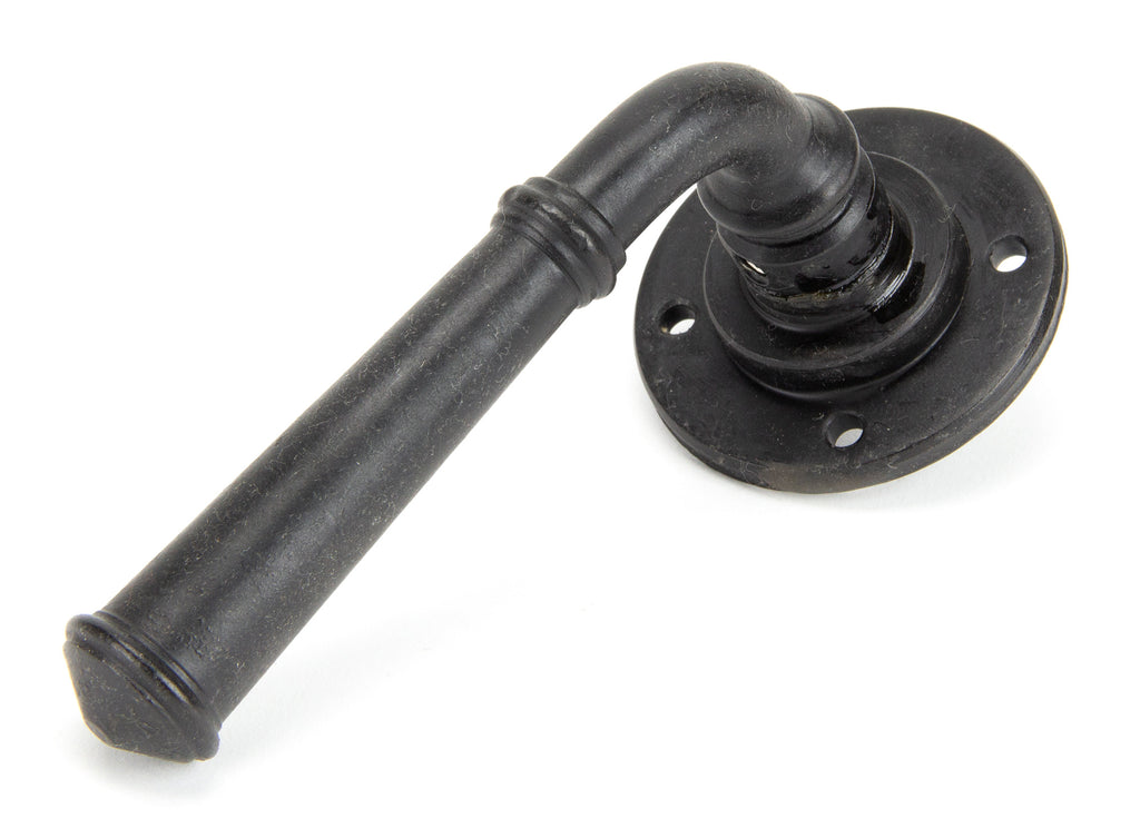 White background image of From The Anvil's External Beeswax Regency Lever on Rose Set | From The Anvil