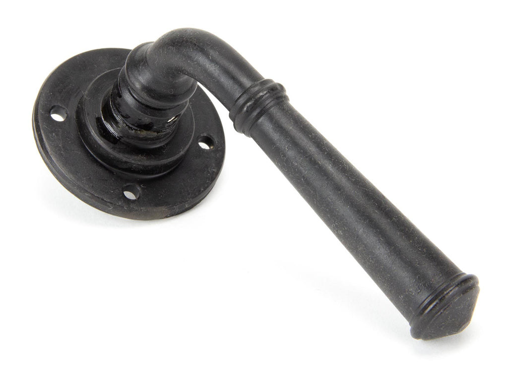 White background image of From The Anvil's External Beeswax Regency Lever on Rose Set | From The Anvil