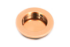 From The Anvil's Polished Bronze Plain Round Pull
