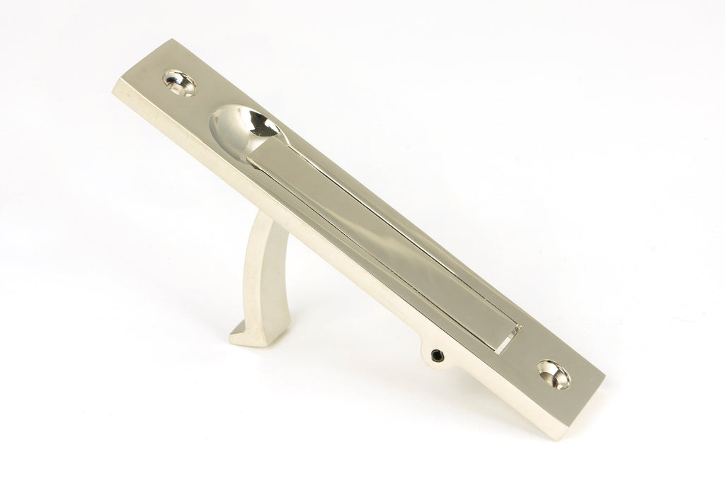 White background image of From The Anvil's Polished Nickel Edge Pull | From The Anvil