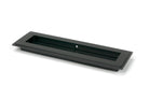 From The Anvil's Matt Black Art Deco Rectangular Pull