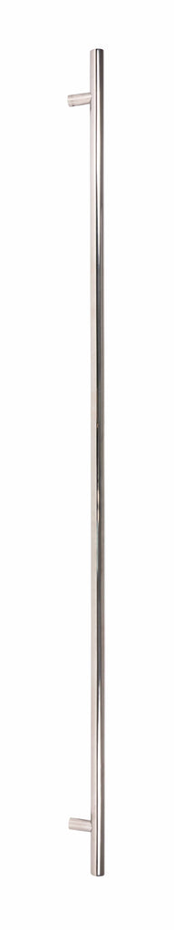 White background image of From The Anvil's Polished Marine SS (316) T Bar Handle B2B Fix 32mm dia | From The Anvil