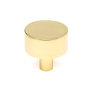 From The Anvil's Polished Brass 32mm Kelso Cabinet Knob