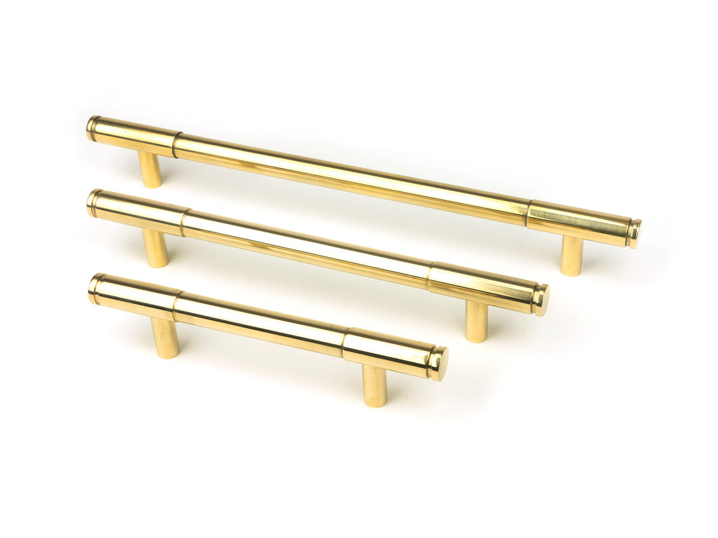 White background image of From The Anvil's Polished Brass Kelso Pull Handle | From The Anvil