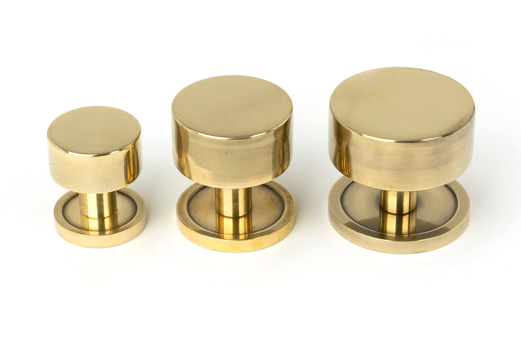 White background image of From The Anvil's Aged Brass 32mm Kelso Cabinet Knob | From The Anvil