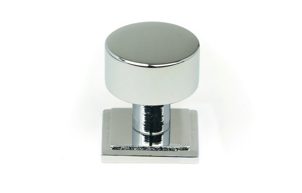 White background image of From The Anvil's Polished Chrome 25mm Kelso Cabinet Knob | From The Anvil