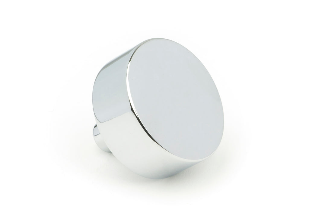 White background image of From The Anvil's Polished Chrome 38mm Kelso Cabinet Knob | From The Anvil