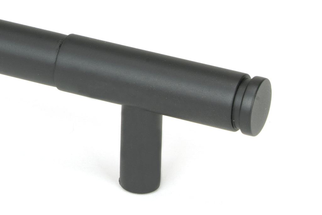 White background image of From The Anvil's Matt Black Kelso Pull Handle | From The Anvil