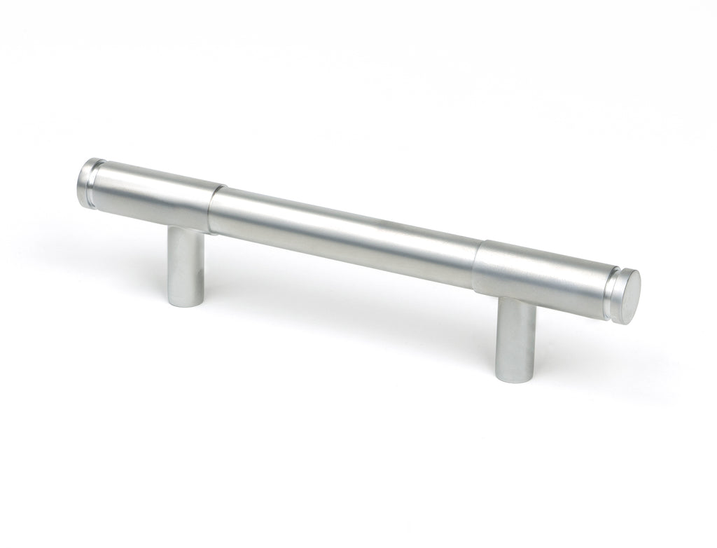 White background image of From The Anvil's Satin Chrome Kelso Pull Handle | From The Anvil