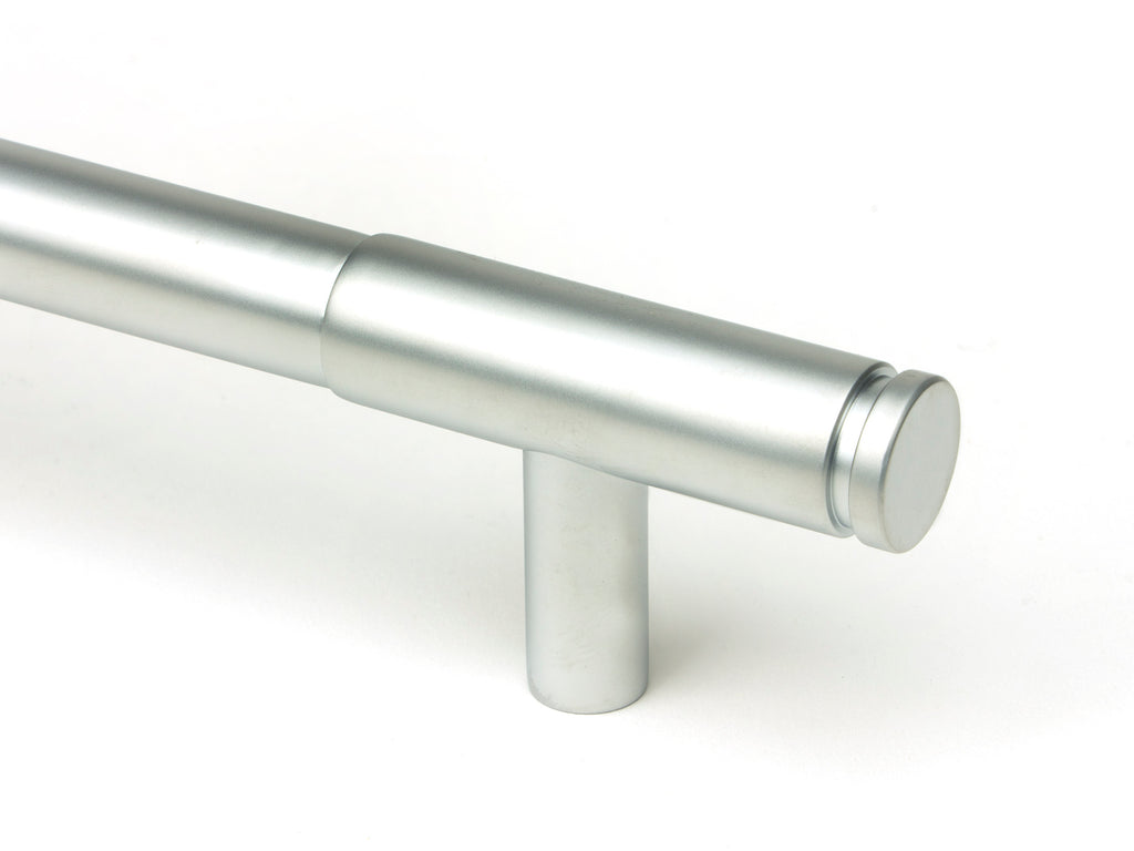White background image of From The Anvil's Satin Chrome Kelso Pull Handle | From The Anvil