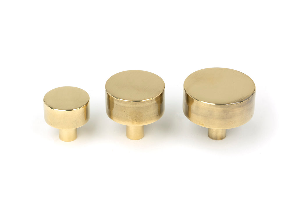 White background image of From The Anvil's Aged Brass 38mm Kelso Cabinet Knob | From The Anvil
