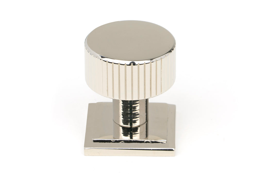 White background image of From The Anvil's Polished Nickel 25mm Judd Cabinet Knob | From The Anvil