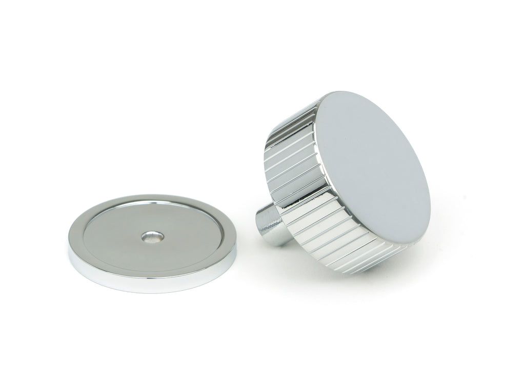 White background image of From The Anvil's Polished Chrome 38mm Judd Cabinet Knob | From The Anvil