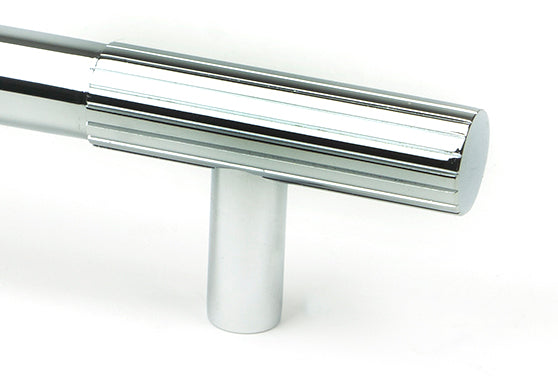 White background image of From The Anvil's Polished Chrome Judd Pull Handle | From The Anvil