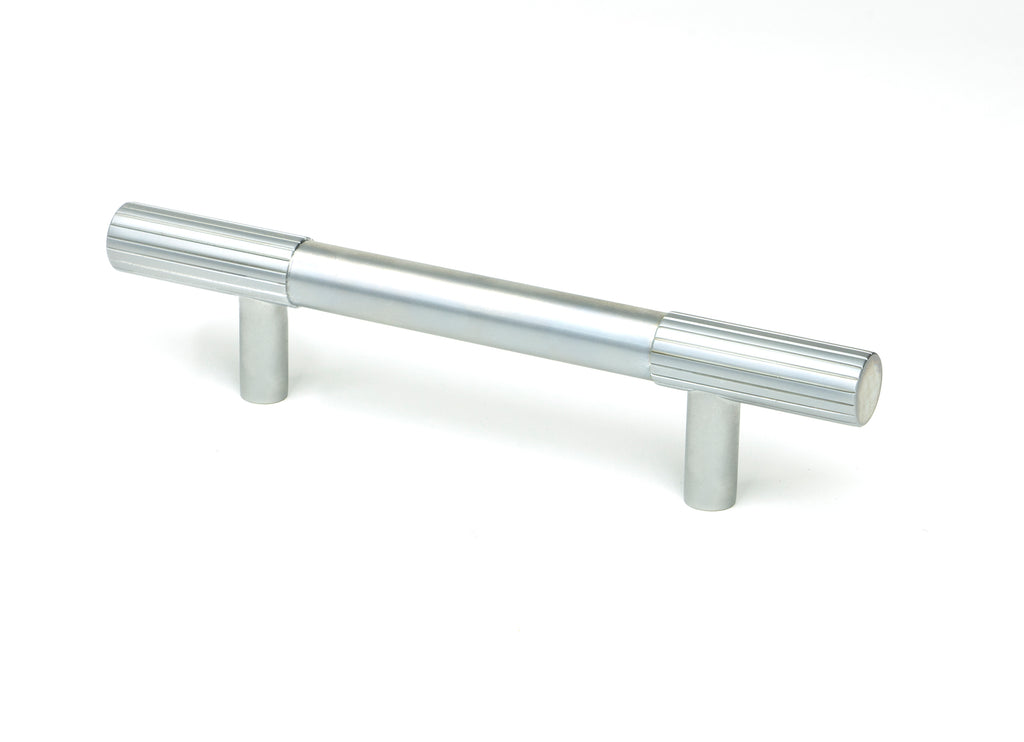 White background image of From The Anvil's Satin Chrome Judd Pull Handle | From The Anvil