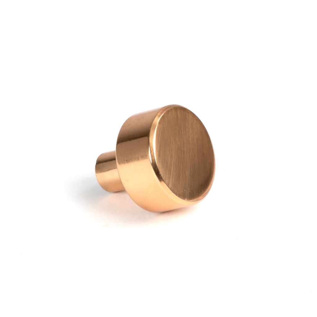 White background image of From The Anvil's Polished Bronze 25mm Kelso Cabinet Knob | From The Anvil