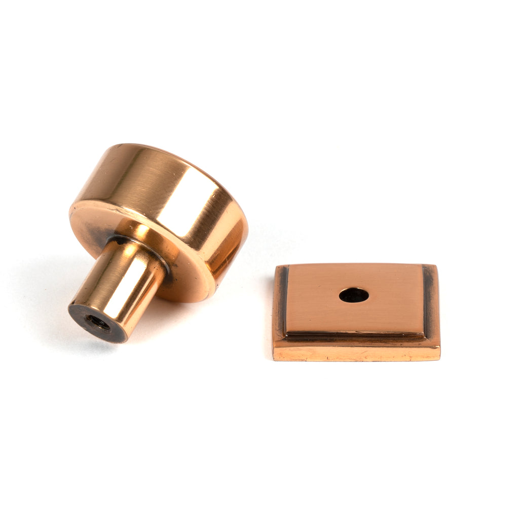 White background image of From The Anvil's Polished Bronze 25mm Kelso Cabinet Knob | From The Anvil