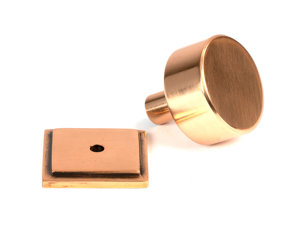 White background image of From The Anvil's Polished Bronze 32mm Kelso Cabinet Knob | From The Anvil