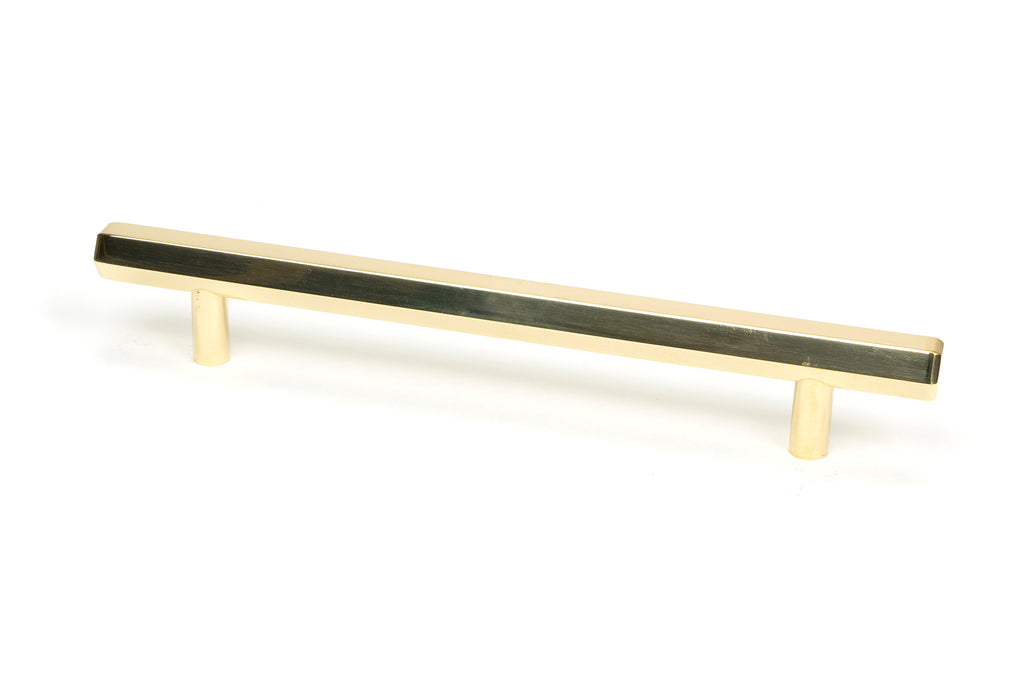 White background image of From The Anvil's Polished Brass Kahlo Pull Handle | From The Anvil