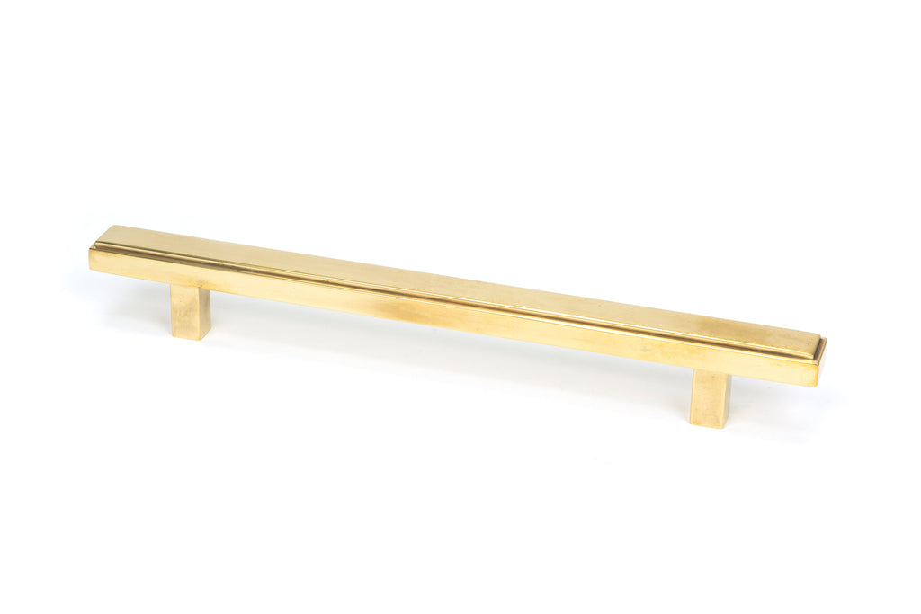 White background image of From The Anvil's Aged Brass Scully Pull Handle | From The Anvil