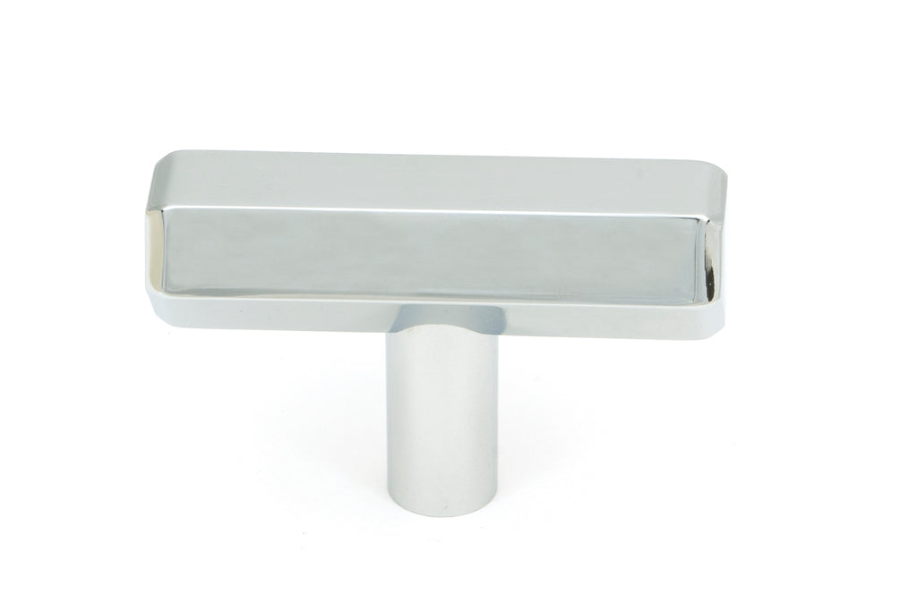 White background image of From The Anvil's Polished Chrome Kahlo T-Bar | From The Anvil