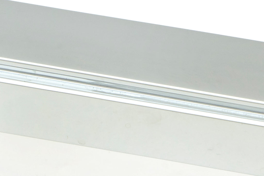 White background image of From The Anvil's Polished Chrome Scully Pull Handle | From The Anvil
