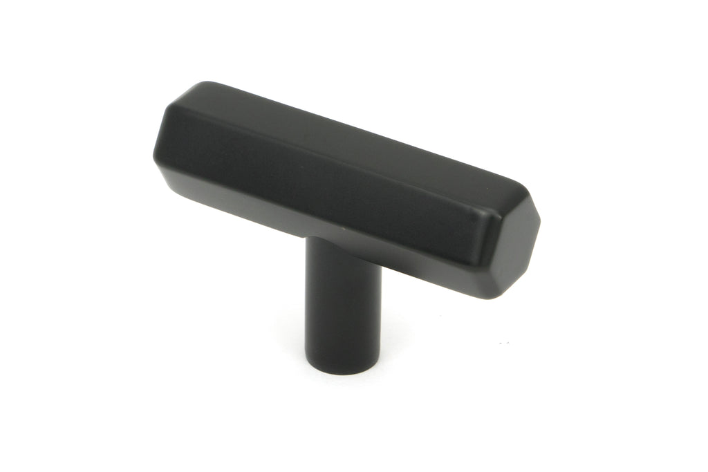 White background image of From The Anvil's Matt Black Kahlo T-Bar | From The Anvil