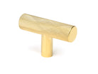From The Anvil's Polished Brass Brompton T-Bar