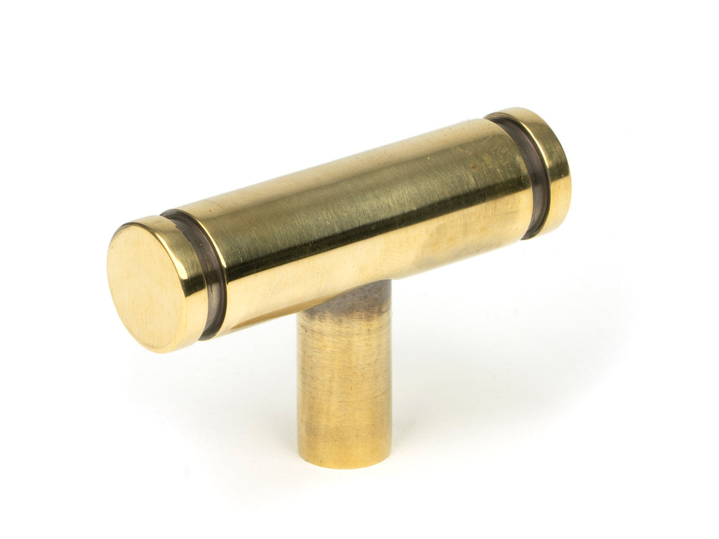 White background image of From The Anvil's Aged Brass Kelso T-Bar | From The Anvil