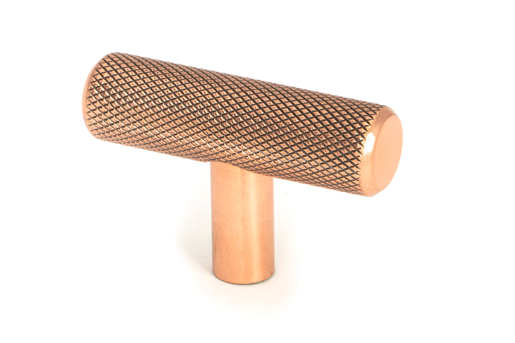 White background image of From The Anvil's Polished Bronze Brompton T-Bar | From The Anvil