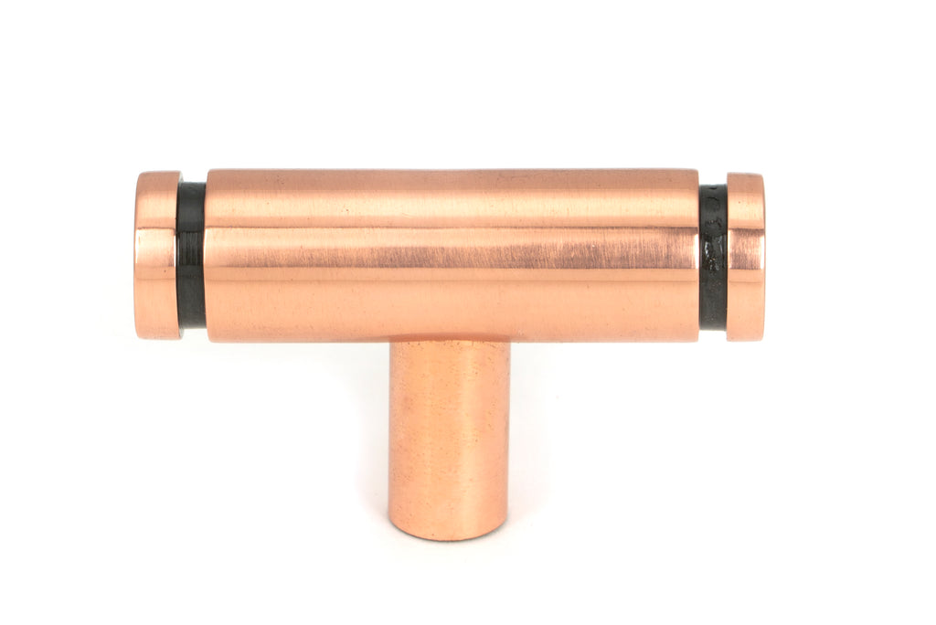 White background image of From The Anvil's Polished Bronze Kelso T-Bar | From The Anvil