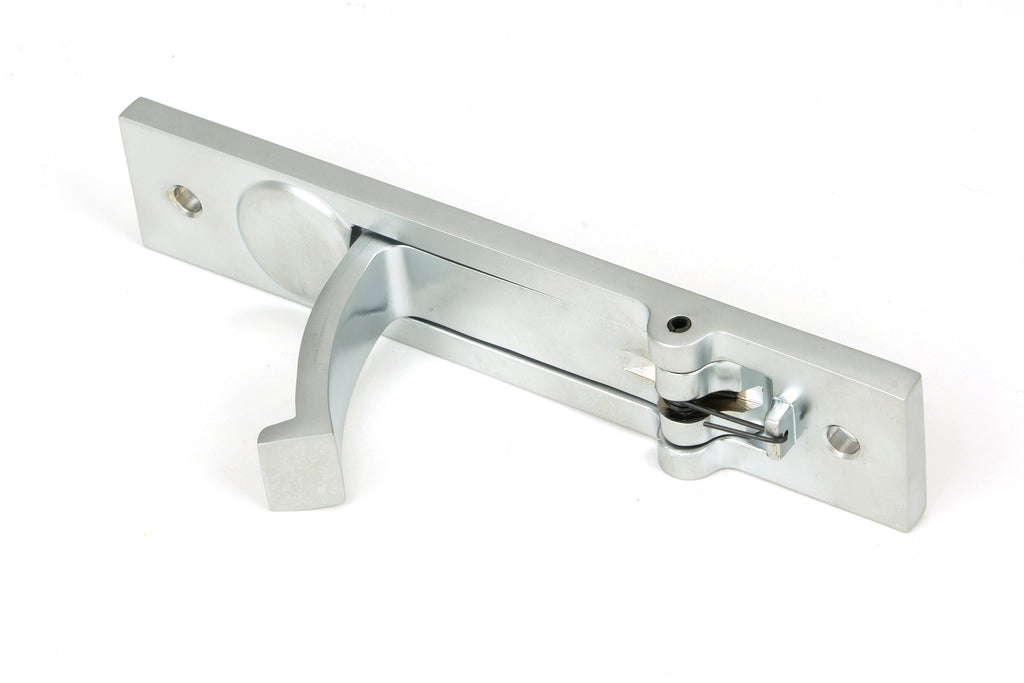 White background image of From The Anvil's Satin Chrome Edge Pull | From The Anvil