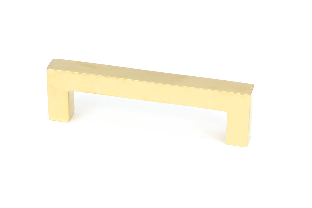 White background image of From The Anvil's Polished Brass Albers Pull Handle | From The Anvil