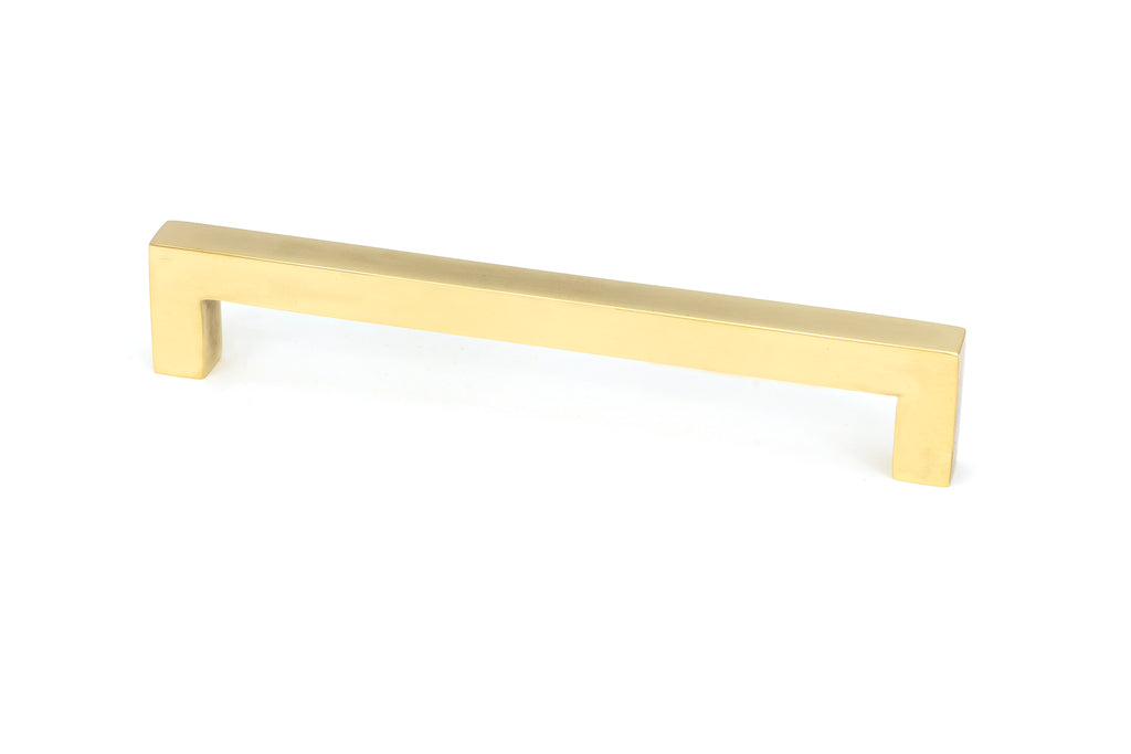 White background image of From The Anvil's Polished Brass Albers Pull Handle | From The Anvil