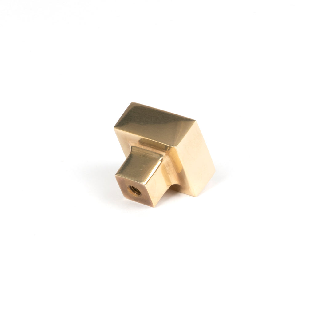White background image of From The Anvil's Aged Brass Albers Cabinet Knob | From The Anvil