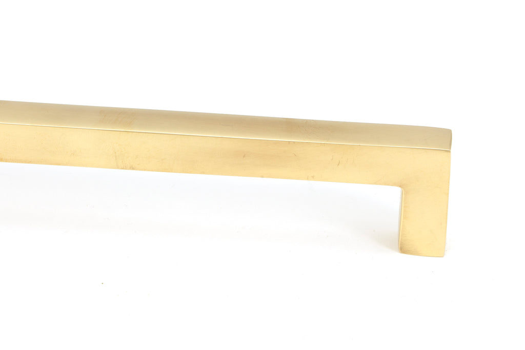 White background image of From The Anvil's Aged Brass Albers Pull Handle | From The Anvil