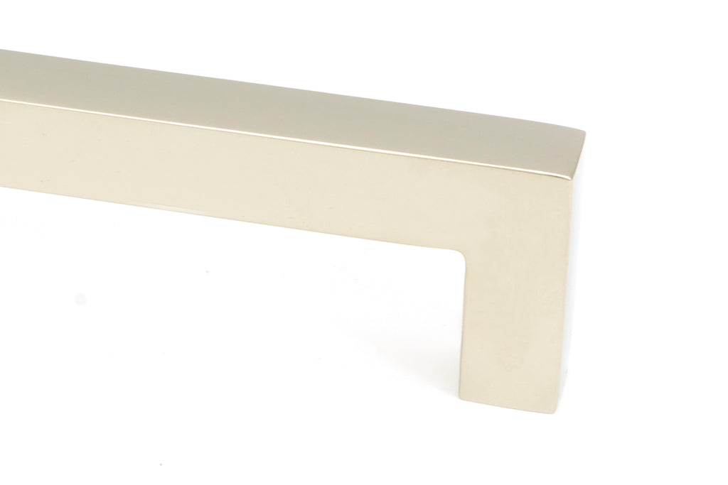 White background image of From The Anvil's Polished Nickel Albers Pull Handle | From The Anvil