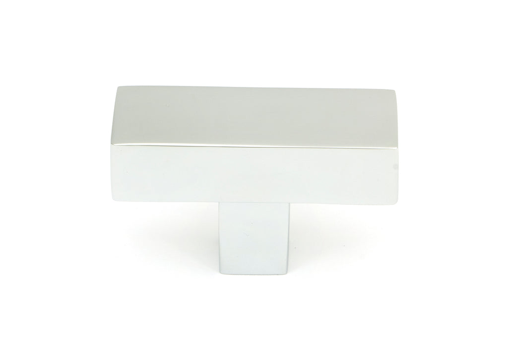 White background image of From The Anvil's Polished Chrome Albers T-Bar | From The Anvil