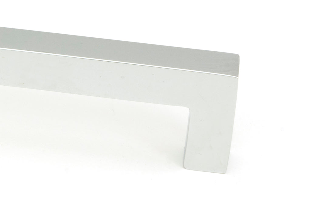 White background image of From The Anvil's Polished Chrome Albers Pull Handle | From The Anvil