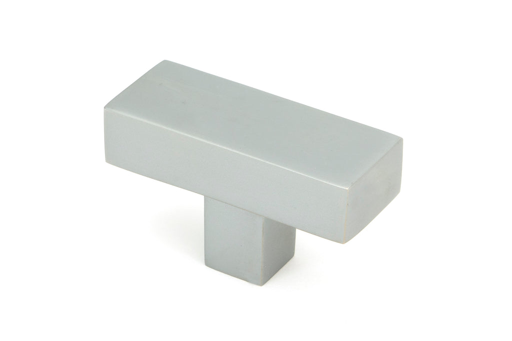 White background image of From The Anvil's Satin Chrome Albers T-Bar | From The Anvil