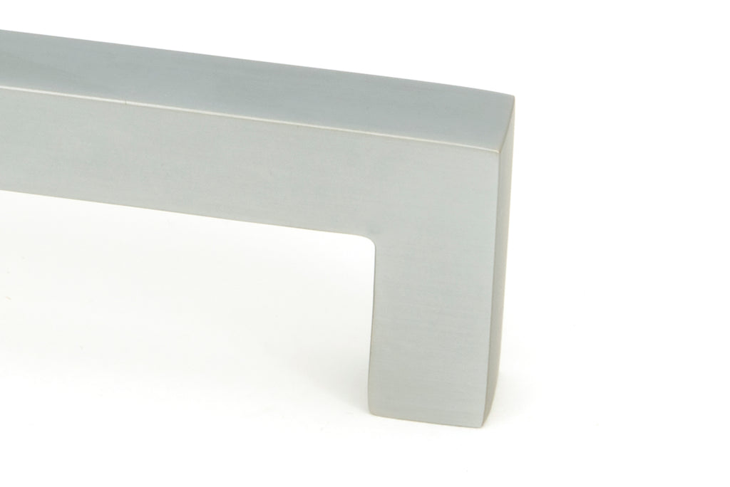 White background image of From The Anvil's Satin Chrome Albers Pull Handle | From The Anvil