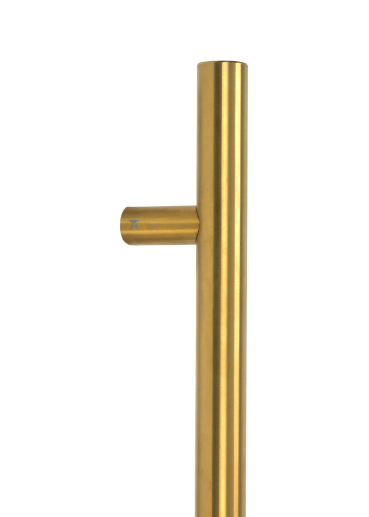 White background image of From The Anvil's Aged Brass  T Bar Handle Bolt Fix 32mm dia | From The Anvil