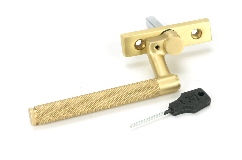 White background image of From The Anvil's Satin Brass Brompton Espag | From The Anvil