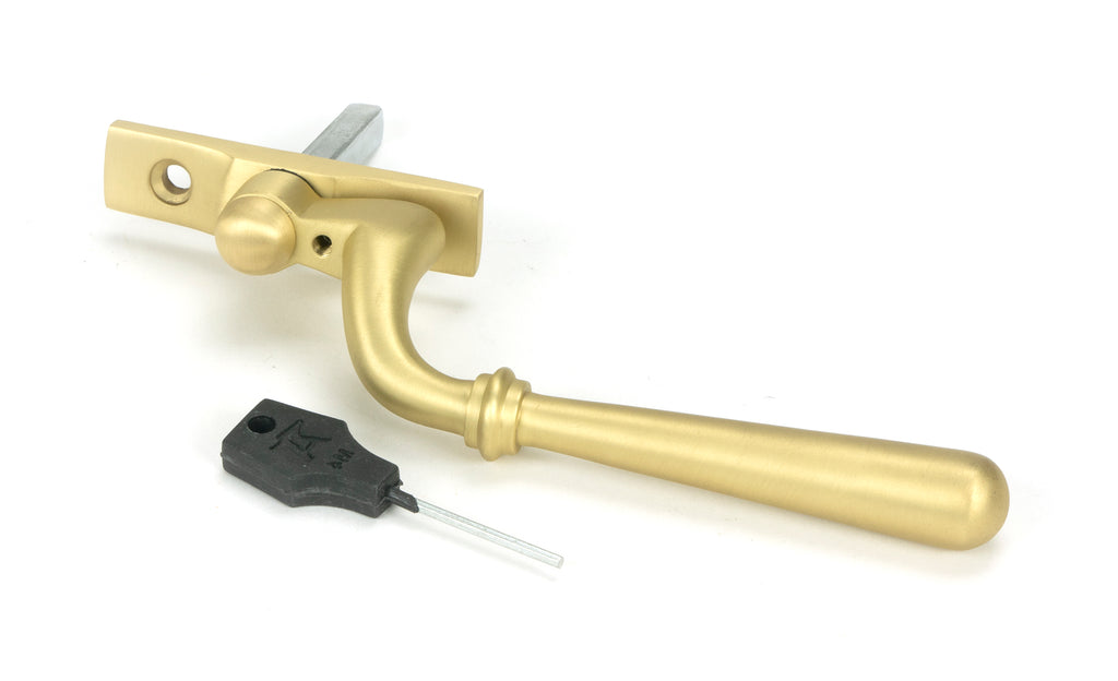 White background image of From The Anvil's Satin Brass Newbury Espag | From The Anvil