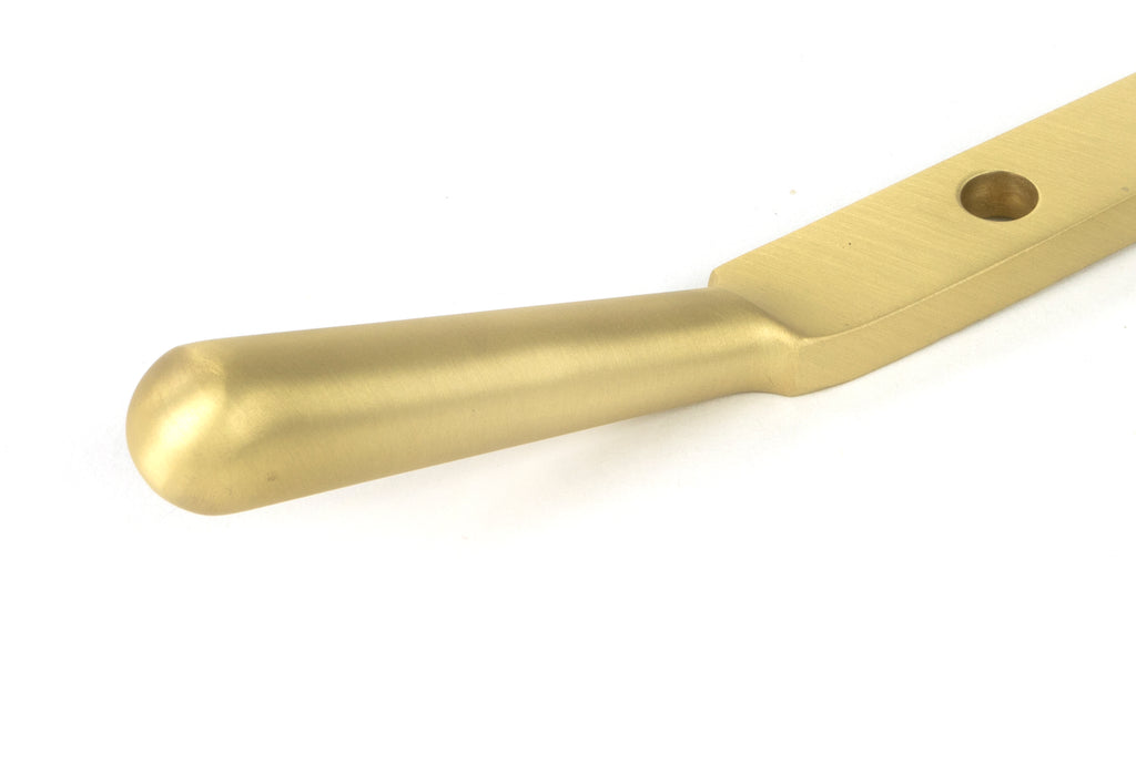 White background image of From The Anvil's Satin Brass Newbury Stay | From The Anvil